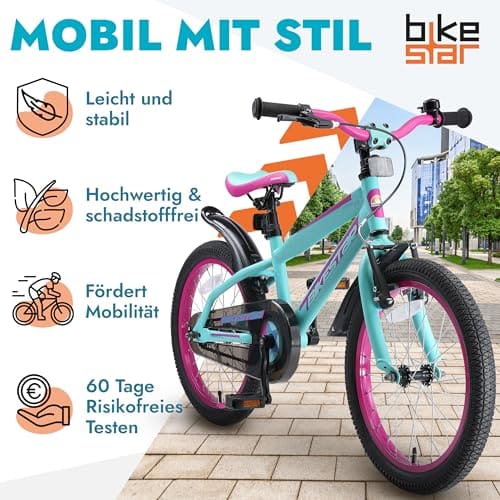 BIKESTAR Kinderfahrrad 18 Zoll — Ansicht 2
