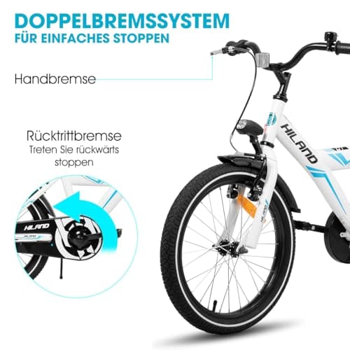 HILAND Kinderfahrrad 18 Zoll — Ansicht 3