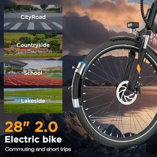 HITWAY E-Trekkingrad 28 Zoll — Ansicht 4