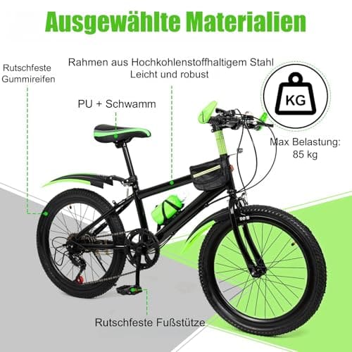 Charocean Kinder-Mountainbike 20 Zoll — Ansicht 3