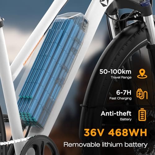 HITWAY E-Citybike 28 Zoll — Ansicht 3