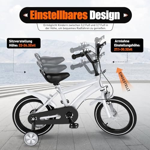 MIUKYUI Kinderfahrrad 14 Zoll — Ansicht 4