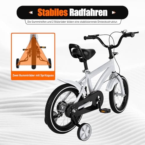 MIUKYUI Kinderfahrrad 14 Zoll — Ansicht 5